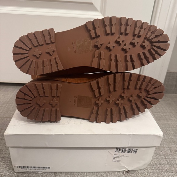 NIB | Quince Women Suede Chelsea Boot Cinnamon 10 - Picture 9 of 12